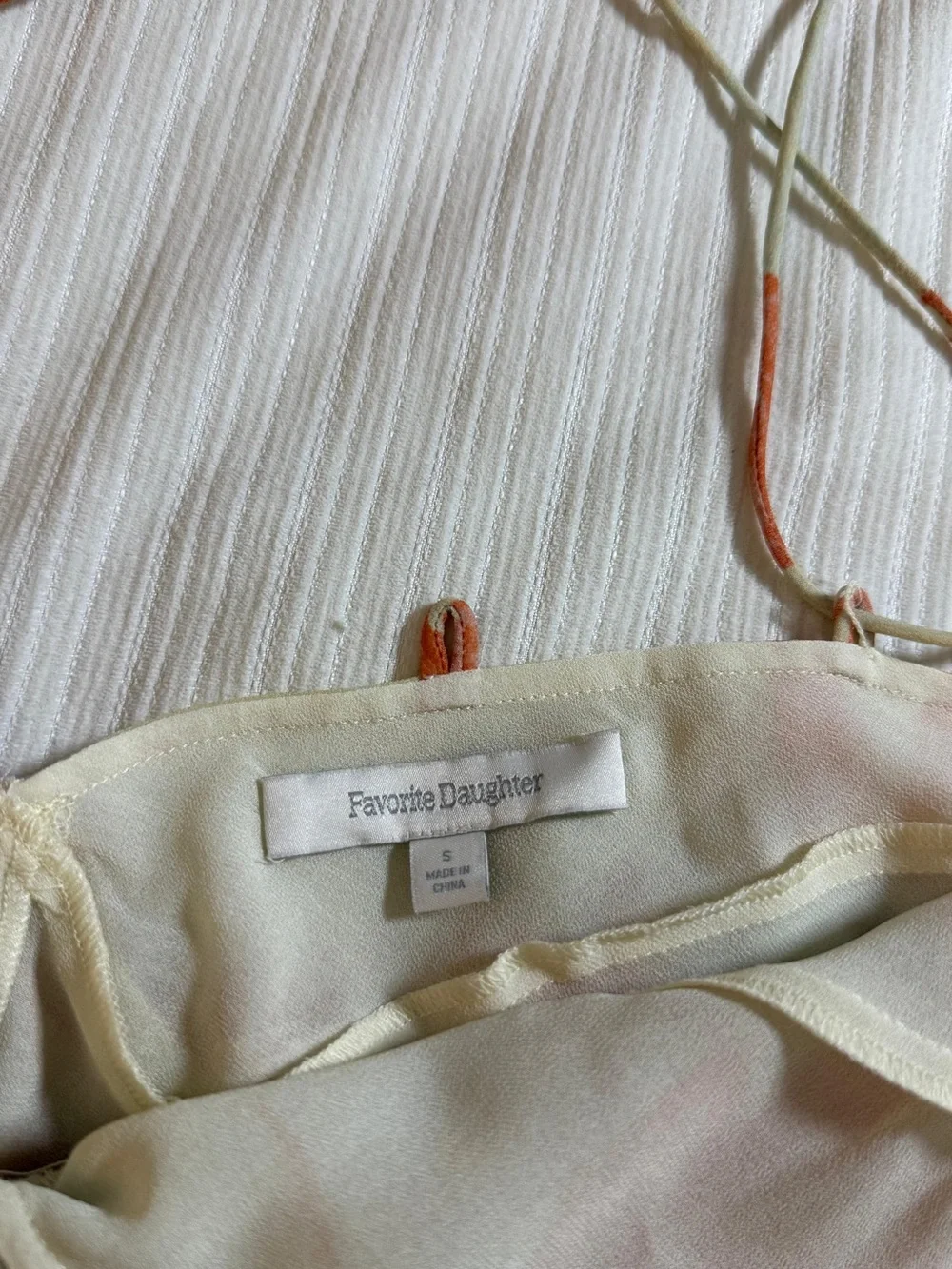 NEW FAVORITE DAUGHTER who me dress in beige Size S - Picture 12 of 15
